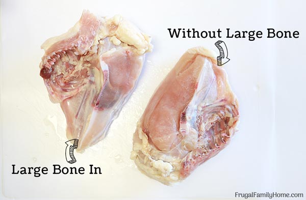 The two ways to debone a chicken breast 