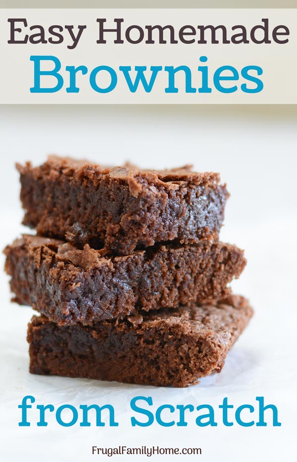 How to Make Easy Homemade Brownies from Scratch