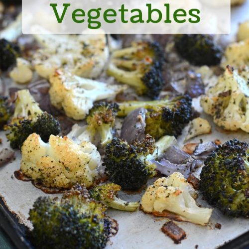 Oven roasted vegetable recipe photo