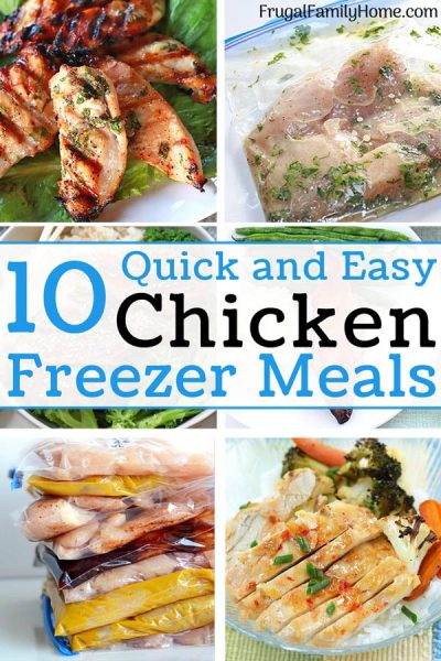 The Best Freezer Meals for the Grill Made with Chicken