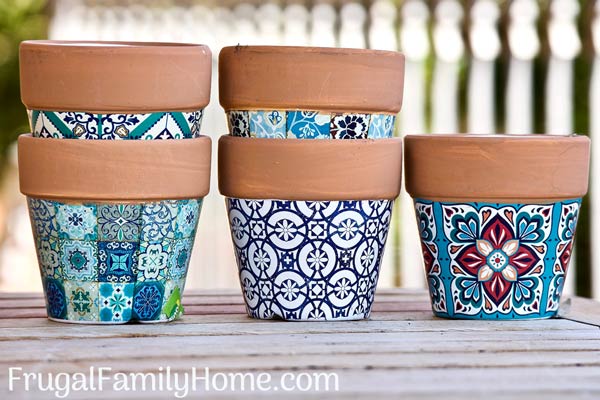 A few pots to use in a container garden