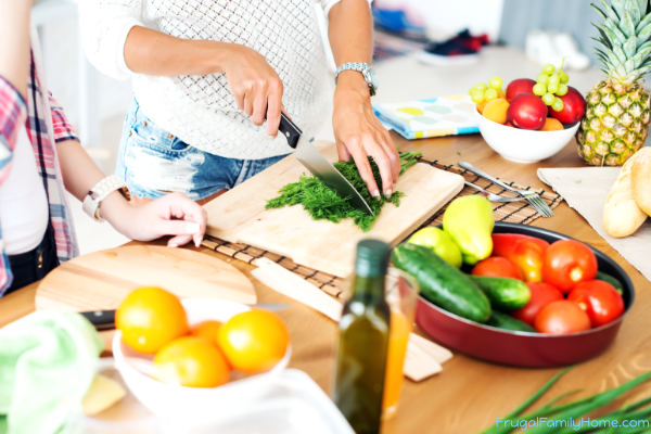 Cooking in the Kitchen with Ease.