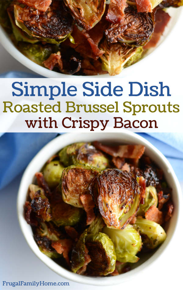 Pin for brussels sprout side dish