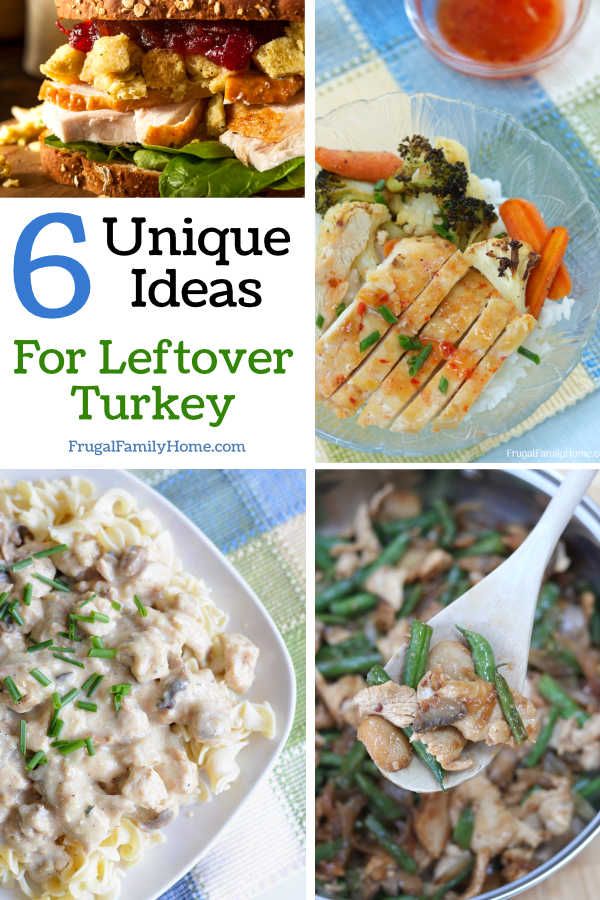 Unique recipes to use leftover turkey