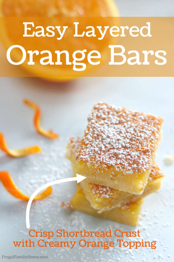 Stacked orange bars