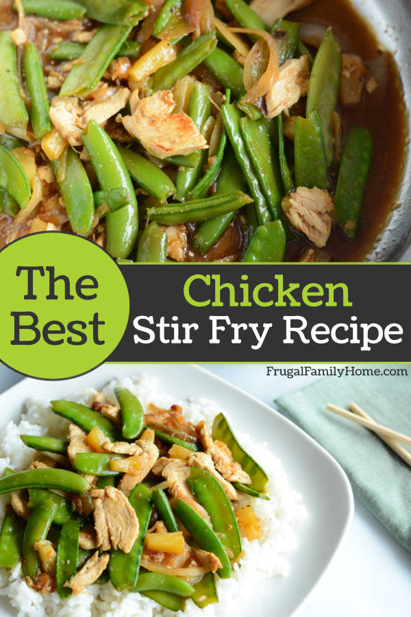 How to Make the Best Chicken Stir Fry with Peas and Pineapple | Frugal ...