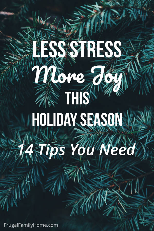 14 Tips for a Stress Free Holiday Season