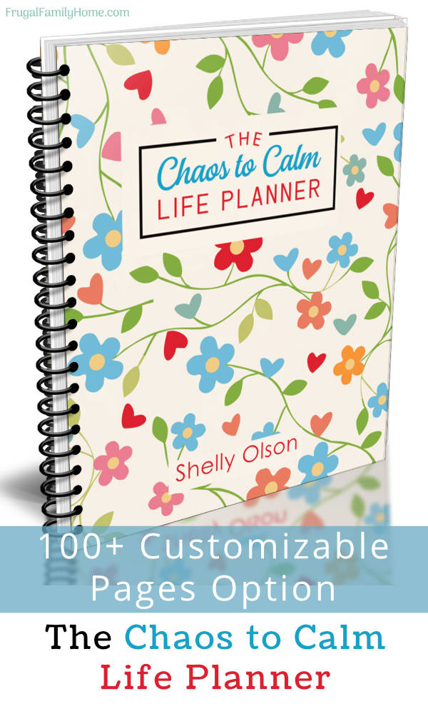 spiral bound chaos to calm life planner