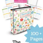 some of the 100 pages in homemaking planner