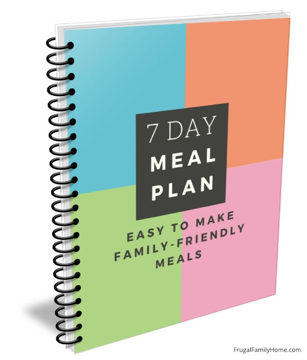 Meal Plan for a Week, A Frugal Family Friendly Plan | Frugal Family Home