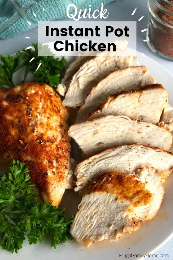 Instant Pot Frozen Chicken Breast Recipes - 365 Days of Slow Cooking and  Pressure Cooking