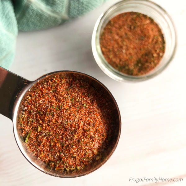 a spoonful of all purpose seasoning mix