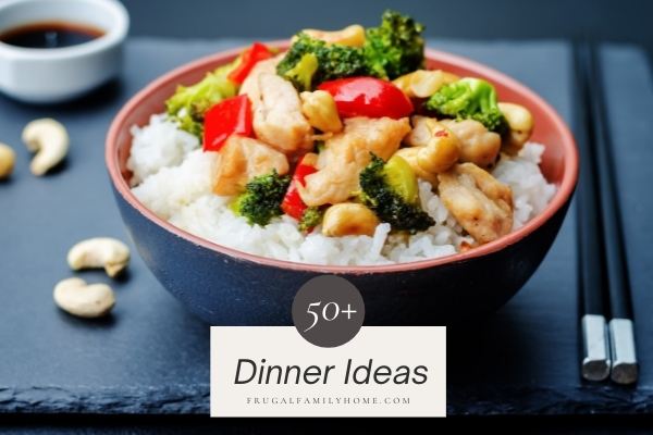 50+ Dinner ideas