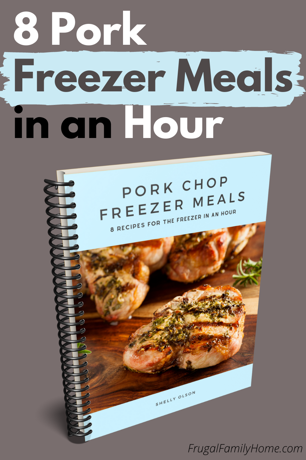 Pork Freezer Meals Cookbook 8 in 1 hour