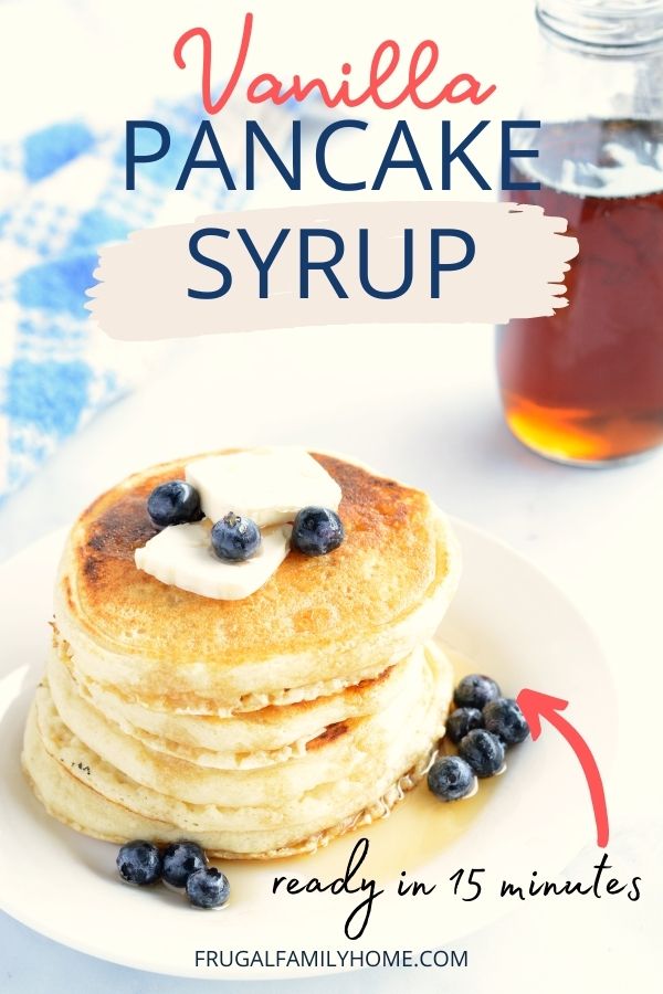 15 minute vanilla pancake syrup recipe photo