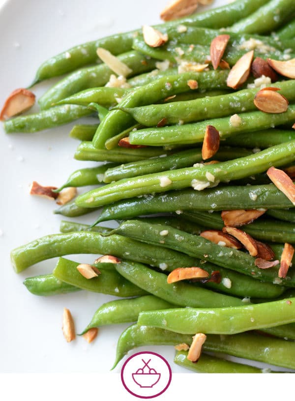 green beans with almonds