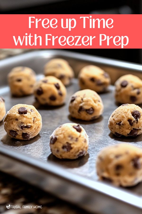 Tip: use freezer to prep ahead treats for the holidays