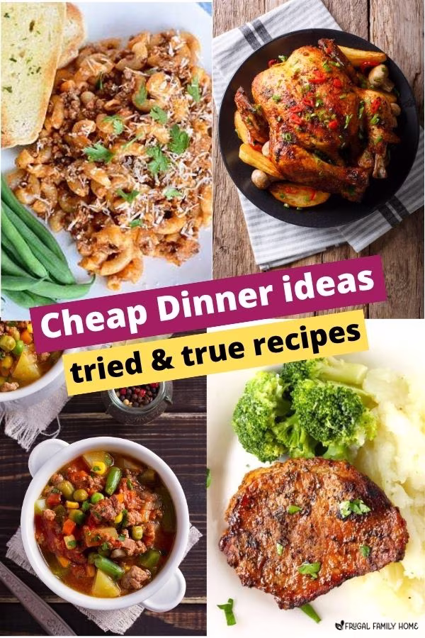 cheap dinner ideas to save you money.